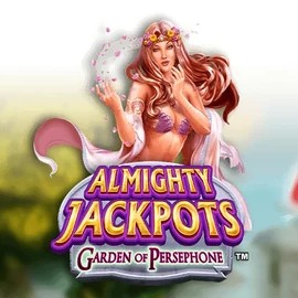 Almighty Jackpots: Garden of Persephone by Novomatic, showcased at casinobossycanada.ca – game logo