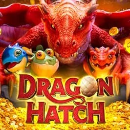 Dragon Hatch slot logo by PG Soft at CasinobossyDragon Hatch