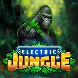 Electric Jungle logo by Atomic Slot Lab at CasinobossyElectric Jungle