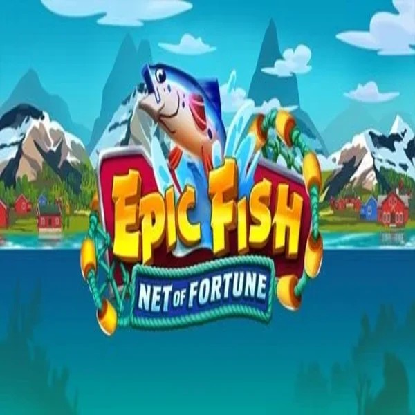 Logo of Epic Fish Net of Fortune from Quickspin at Casinobossy
