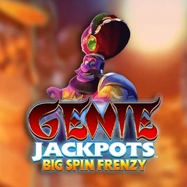 Genie Jackpots: Big Spin Frenzy slot visual from Blueprint Gaming available on casinobossycanada.ca