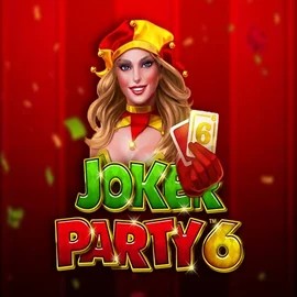 Joker Party 6 logo by Greentube at CasinobossyJoker Party 6