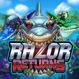 Razor Returns logo by Push Gaming at CasinobossyRazor Returns