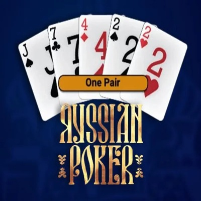 Russian Poker slot logo by OneTouch Games at CasinobossyRussian Poker
