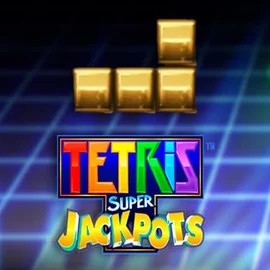 Tetris Super Jackpots casino game by WMS – featured logo at Casinobossy