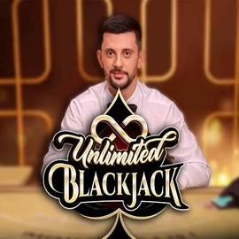 Unlimited Blackjack slot logo by Ezugi at CasinobossyUnlimited Blackjack