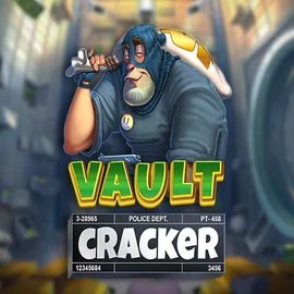 Vault Cracker slot logo by Red Tiger Gaming at CasinobossyVault Cracker